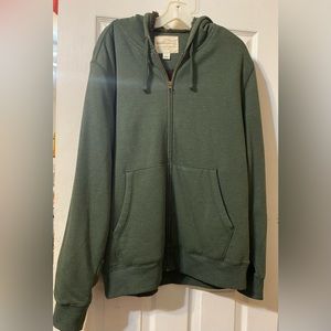 Weatherproof Sherpa lined zipped hooded sweater